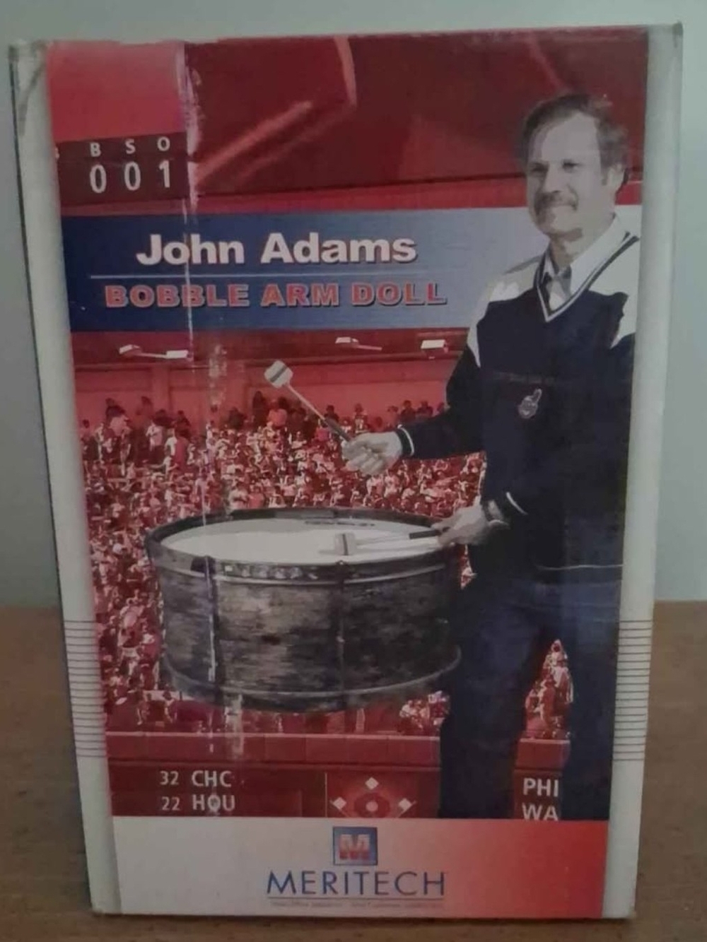 John Adams Red Bobble Arm Doll by